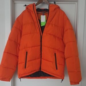 New. H&M Bold Orange Winter Jacket